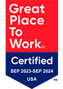 Great Place to work certified 2023